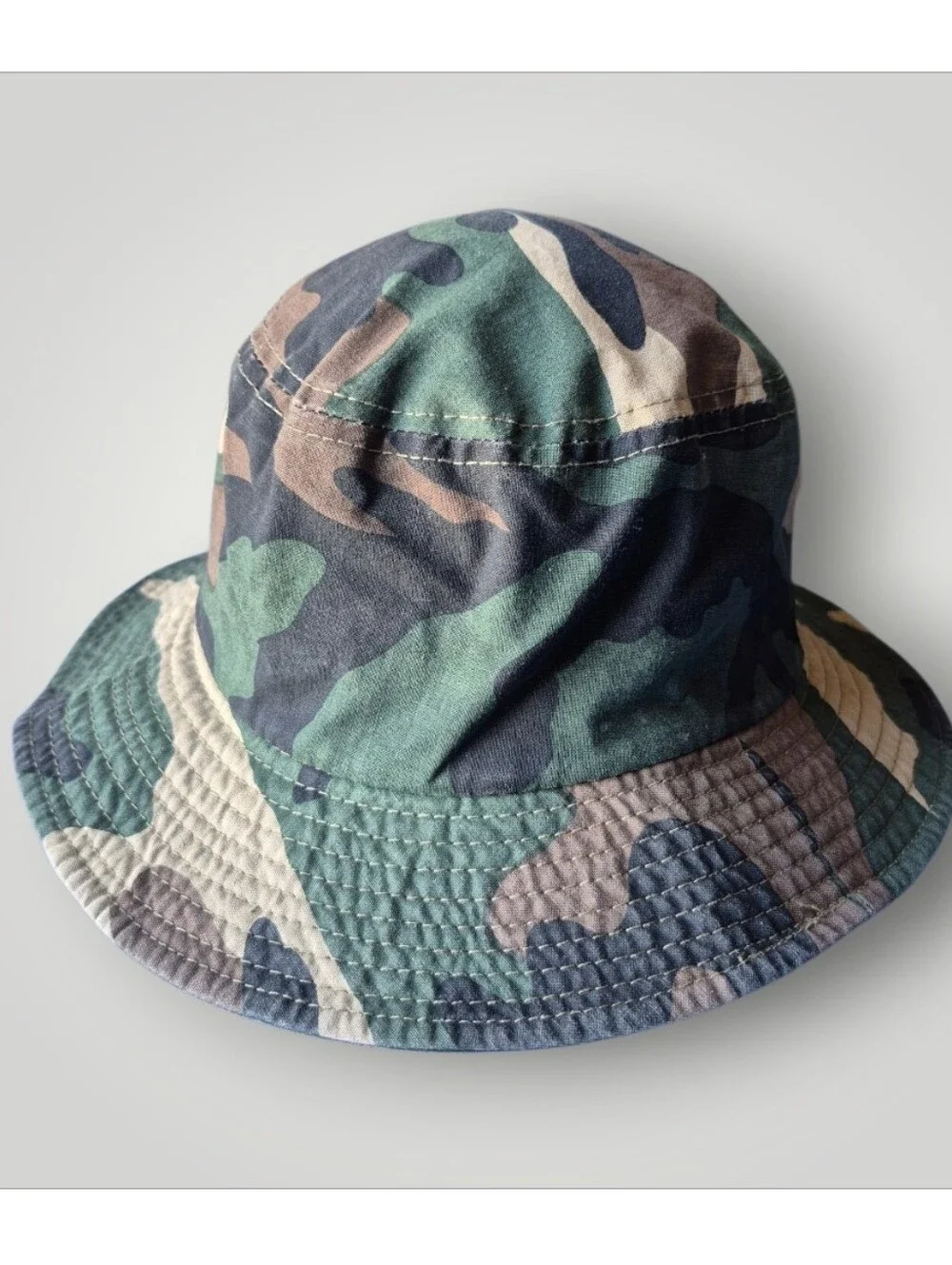 Northwest Kids Camo Bucket Hat - Green, Brown, Navy